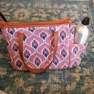 Lunch tote + water bottle